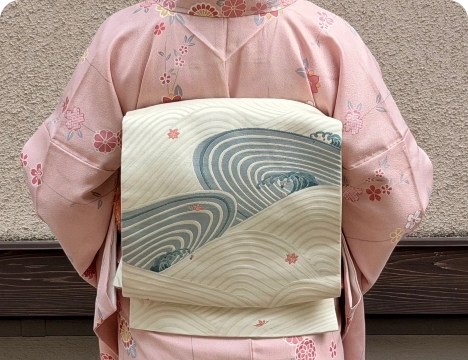 お太鼓グレードアップ（帯揚げ、帯紐付き）