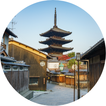 京都の観光地に近い好立地
